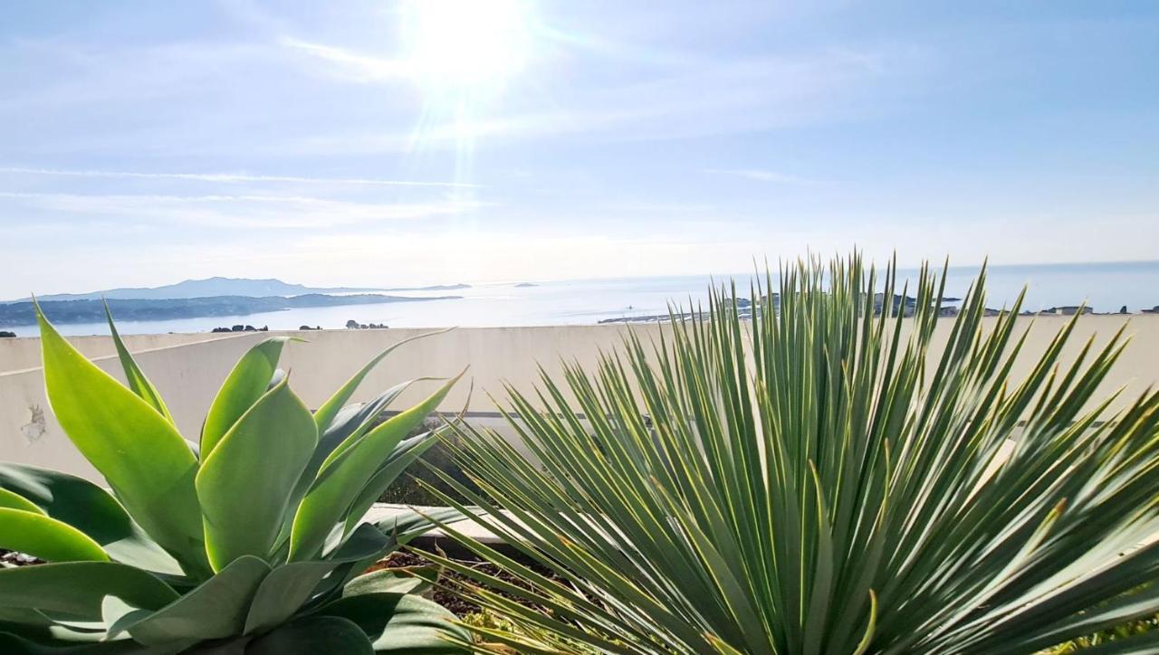 Vue Mer Panoramique - Grande Terrasse Et Piscine Bandol Extérieur photo
