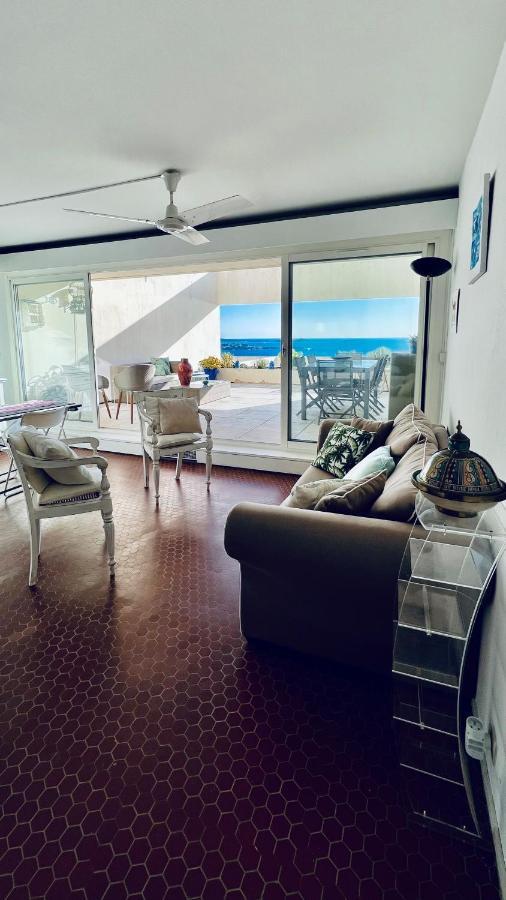 Vue Mer Panoramique - Grande Terrasse Et Piscine Bandol Extérieur photo